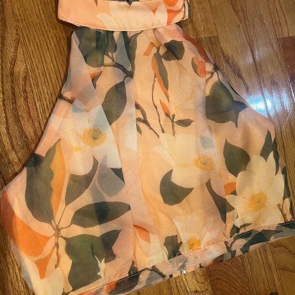 Flower Garden Crop top set new size medium - Picture 7 of 11